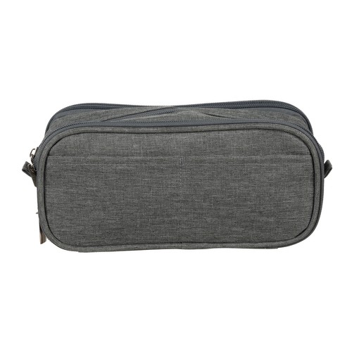 Trīskāršs atlokāms penālis Maaleo 24512, Pelēks | Triple Extendable Pencil Case (8)