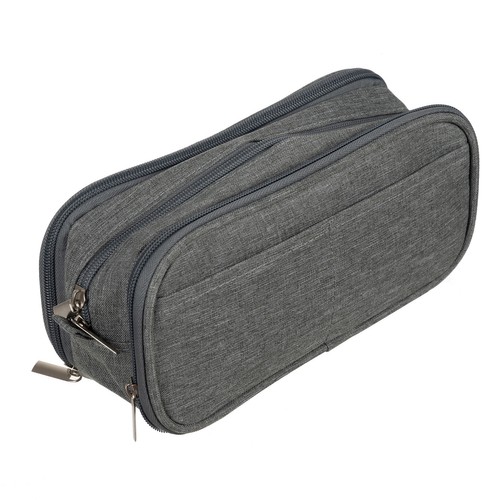 Trīskāršs atlokāms penālis Maaleo 24512, Pelēks | Triple Extendable Pencil Case (9)