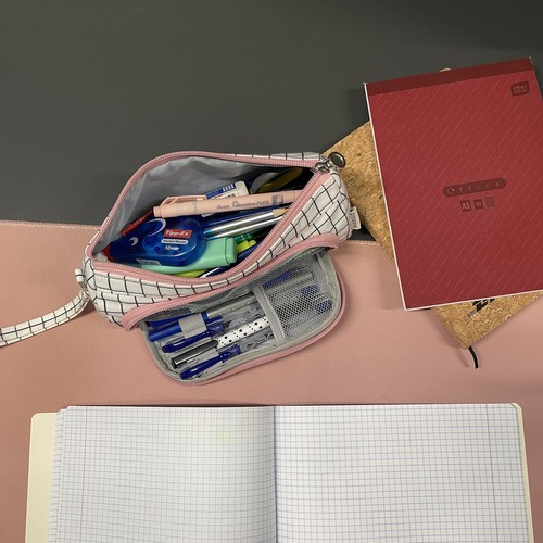 Divu Nodalījumu Skolas Penālis Maaleo 24509 | Double Extendable Pencil Case (4)