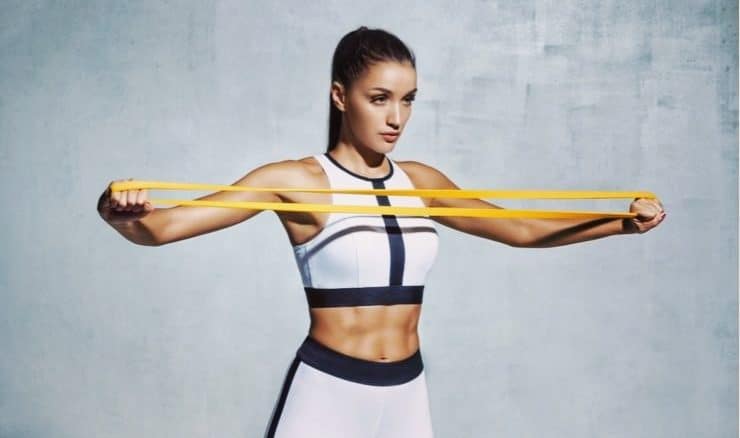 4FIZJO Vingrošanas Pretestības Fitnesa Gumijas Slodzes Lentes Jostas Komplekts 3 gab. | Flexible Power Bands Flexible... (1)