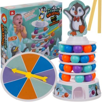 Arkādes spēle "Pingvīns uz torņa" Kruzzel 24718 | Arcade Game "Penguin on the tower"