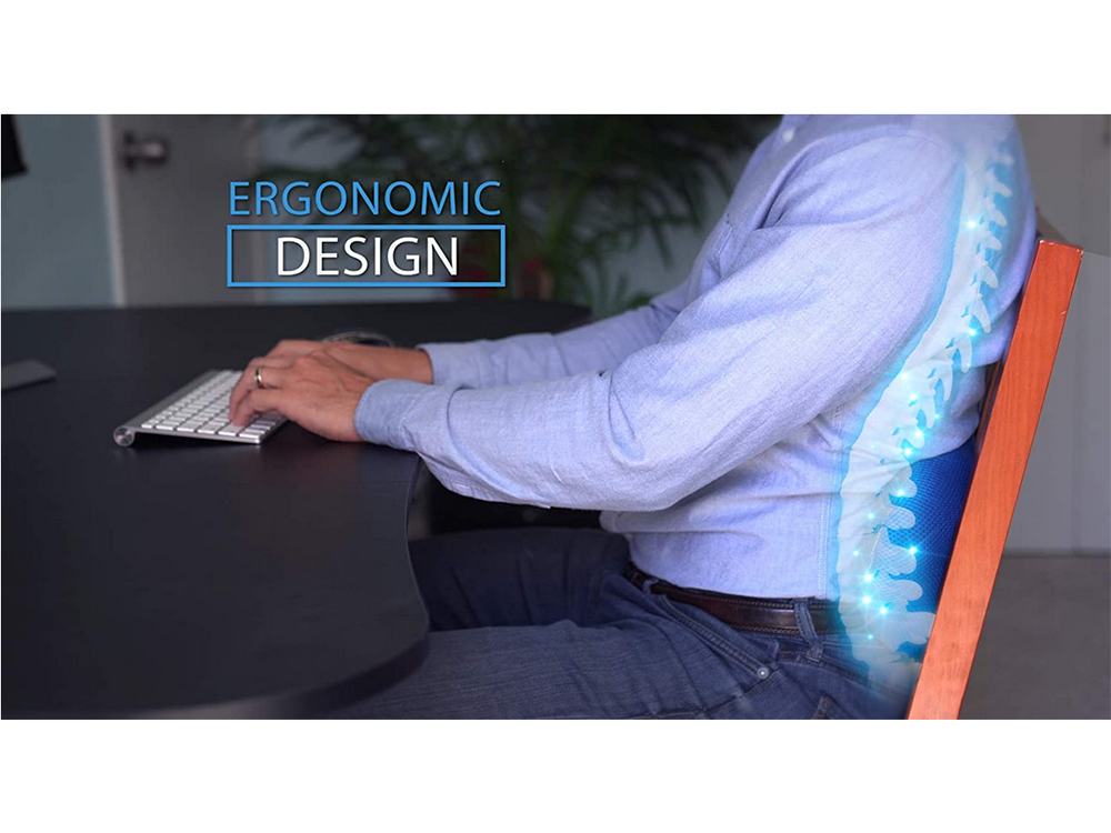 Ortopēdiskais Muguras Spilvens Jostasvietas Atbalsts | Orthopaedic Back Pillow Lumbar Support (4)