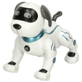 Radiovadāms Suns Robots ar Pulti | RC Interactive Dog Robot