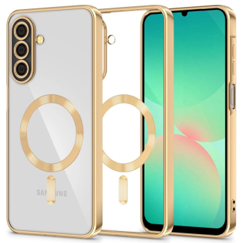 Samsung Galaxy A26 (SM-A266E/DS) Tech-Protect MagFlex MagSafe Case Cover, Gold | Telefona Vāciņš Maciņš Apvalks Bamperis