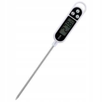 Elektronisks Termometrs ar LCD DIspleju -50 līdz 300 °C priekš gaļas, piena, mīklas u.t.t. | Electronic pin-Thermometer LCD