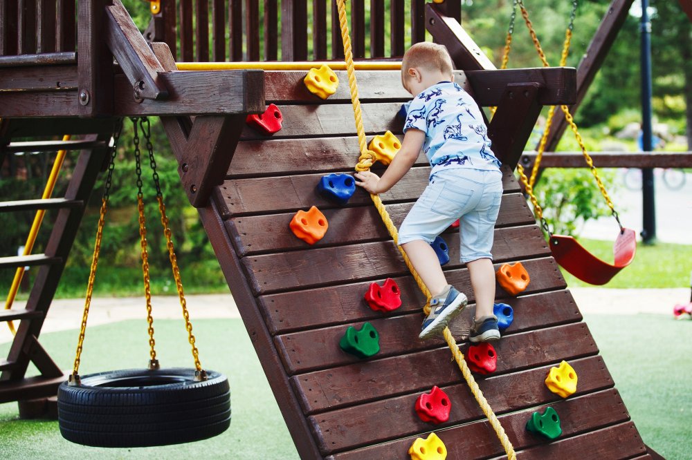 Bērnu kāpšanas akmeņi (rokturi) rotaļu laukumiem un lietošanai mājās, 10 gab. | Children's Climbing Stones... (1)