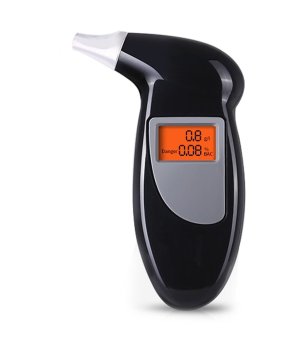 Alkotesteris akomats ar maināmiem uzgaļiem, alkometrs | Breathalyzer Alcohol Tester