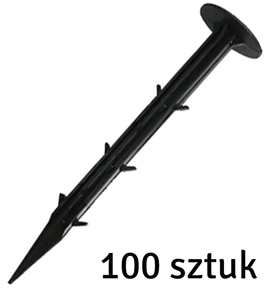 Agrotīkla stiprinājuma mietiņi 100 gab., 11 cm (0)