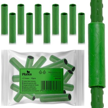 Stiprinājumi 11 mm augu mietiņiem Plonos PL-941, 10 gab., zaļi