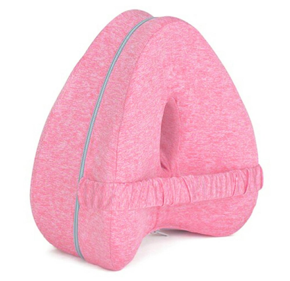 Ergonomiskais Ortopēdiskais Anatomiskais Spilvens Kājām un Ceļgaliem, Rozā | Orthopedic Knee Leg Pillow (1)