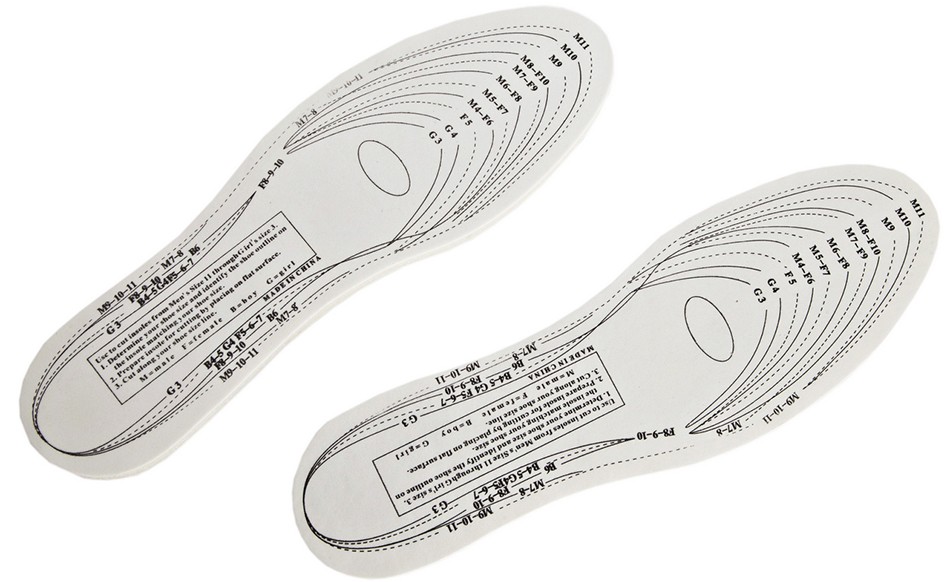 Ortopēdiskās Anatomiskās Zoles ar Atmiņas Efektu, Universālas | Memory Foam Fusion Feet Foot Insoles, Universal (0)