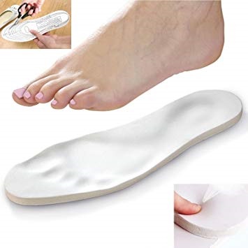 Ortopēdiskās Anatomiskās Zoles ar Atmiņas Efektu, Universālas | Memory Foam Fusion Feet Foot Insoles, Universal (1)