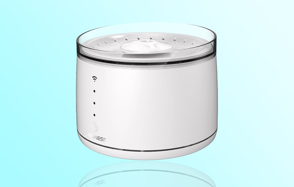 Gudrā dzīvnieku ūdens strūklaka Dogness D07 1.8L (balta) (3)