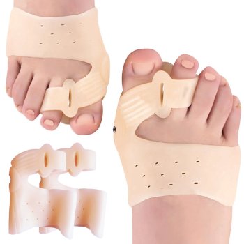 Gēla Pirkstu Atdalītājs Hallux Valgus | Gel Toe Separator
