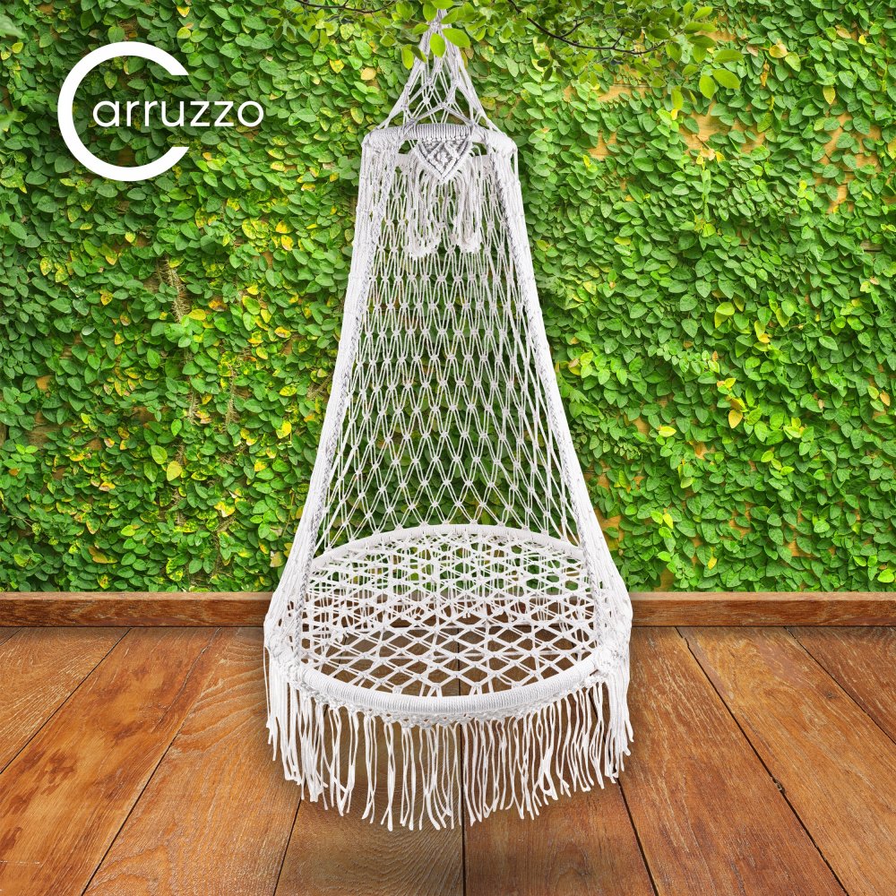 Piekarināms Pīts Krēsls Šūpuļtīkls | Hammock Braided Hanging Chair (3)