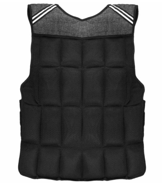 4Fizjo Regulējama svara, smaguma veste spēka treniņiem, 20kg | Adjustable Weight Crossfit Strength Training Vest (3)