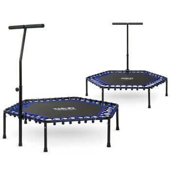 Neo-Sport Fitnesa Batuts, Tramplīns, 127 cm, Zils