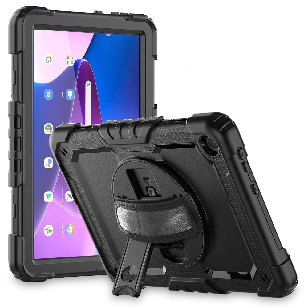Lenovo Tab M10 (3rd Gen) (TB-328FU) Tech-Protect Solid360 Cover Case, Black | Planšetes Vāciņš Maciņš Apvalks...
