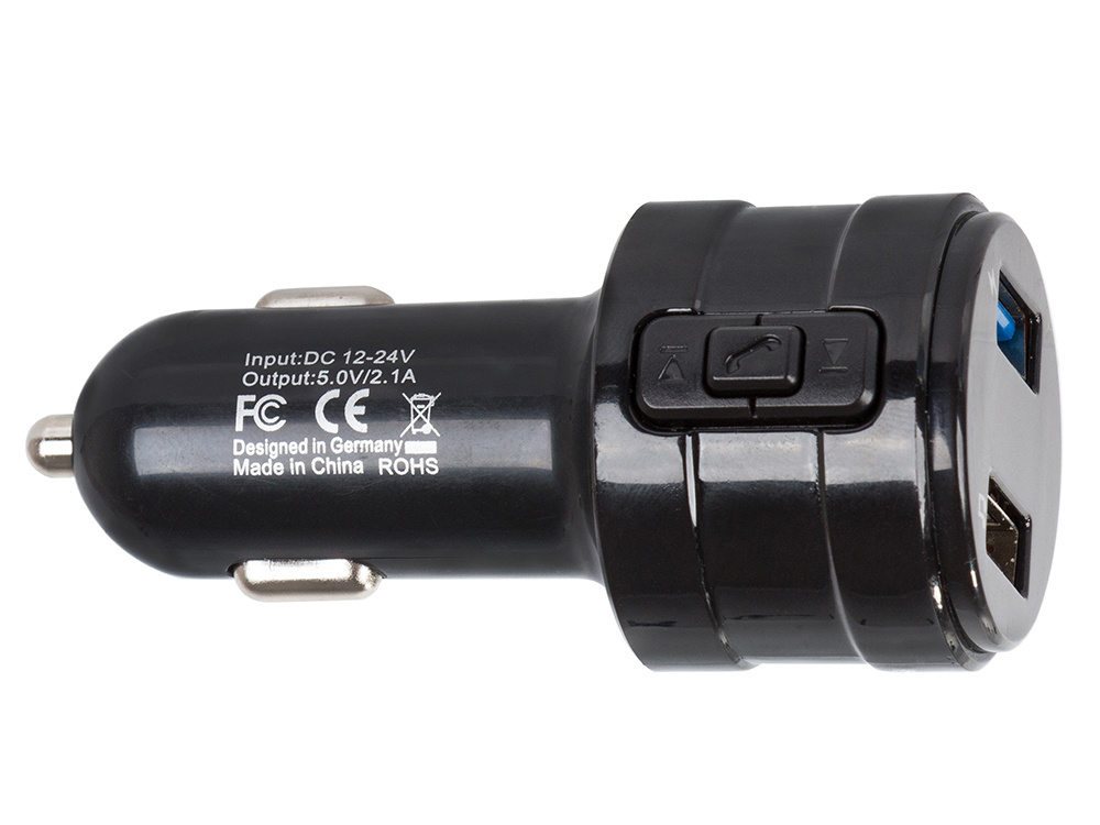 Auto FM Raidītājs, Audio Pārraides Ierīce ar MP3 Bluetooth Atskaņotāju, Lādētājs ar 2 x USB Portiem | Car FM... (2)