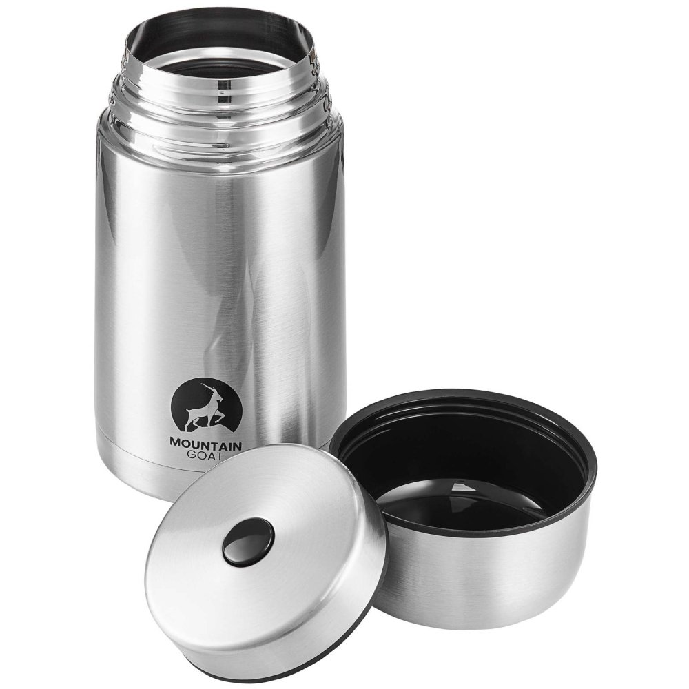 MOUNTAIN GOAT Pārtikas termoss 1L Sudraba (2)