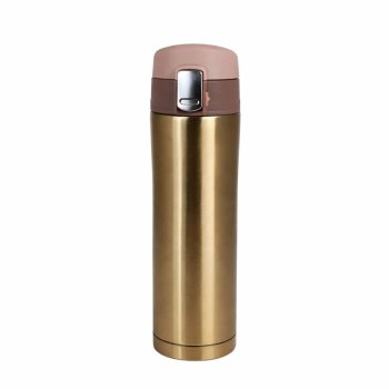 Termokrūze 450ml ceļojumiem un ikdienai, zelta