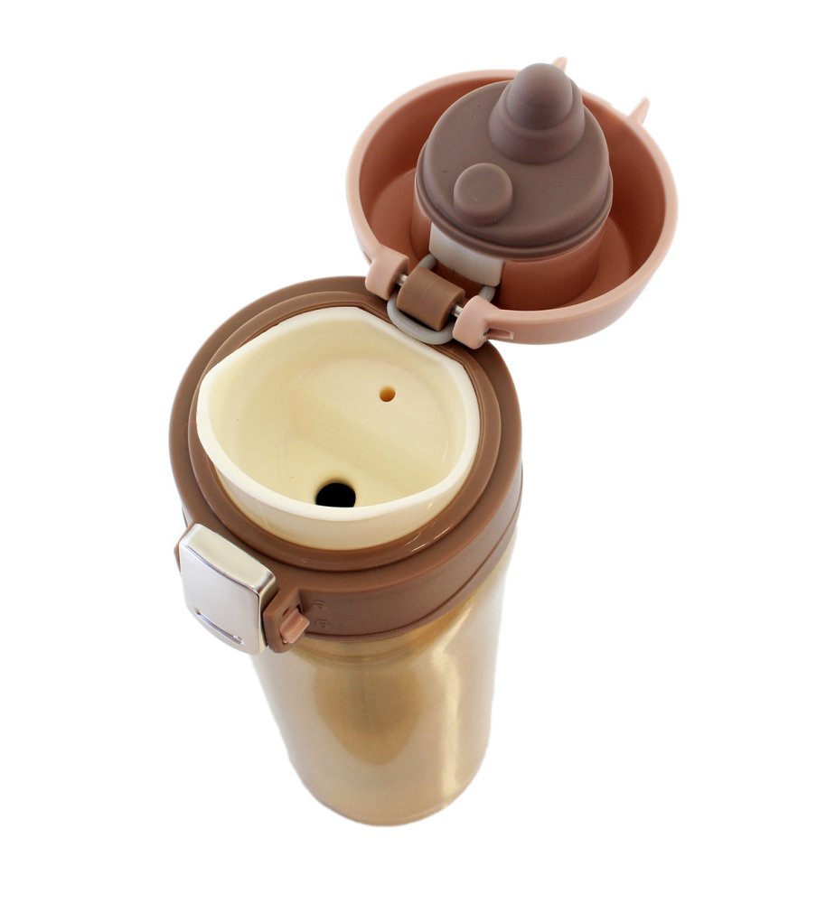 Termokrūze 450ml ceļojumiem un ikdienai, zelta (0)