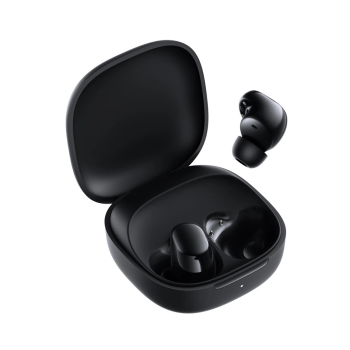 Xiaomi Redmi Buds 6 Play Wireless Earphones TWS Bluetooth Stereo Earbuds, Black | Bezvadu Austiņas ar Uzlādes Kasti