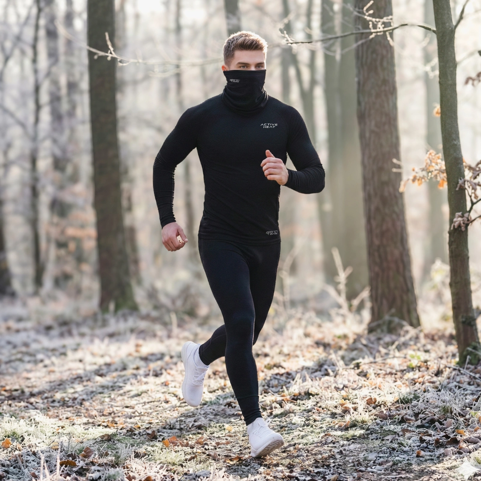 Termo bikses 4FIZJO unisex, XXL izmērs, melnas (0)
