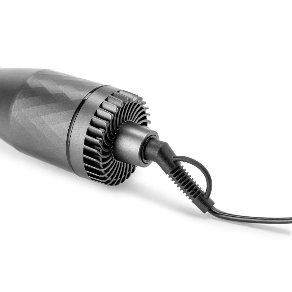 Huslog Glam Ionic matu žāvētājs-veidotājs 1200W, sudraba (3)