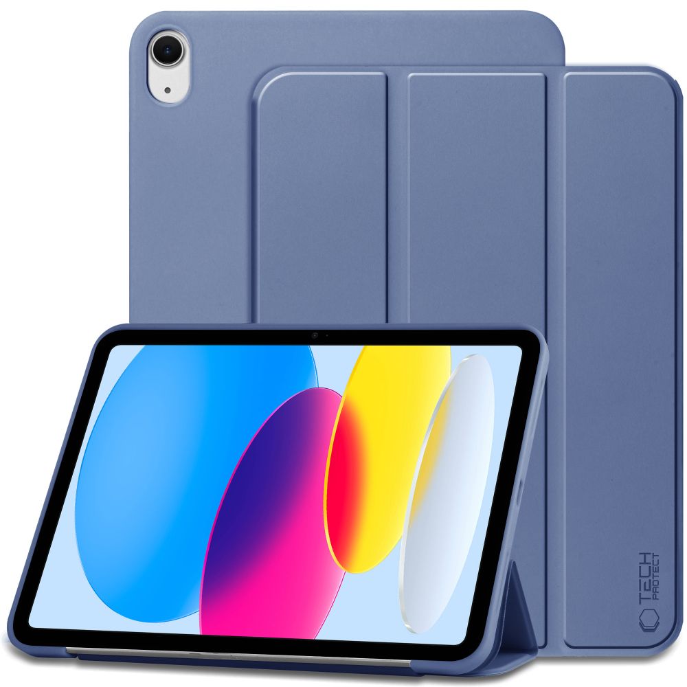 Apple iPad (2022) 10.9" (A2757 A2696) 10 gen. Trifold Tech-Protect SmartCase Protective Cover Case, Blue | Planšetes Vāciņš Maciņš Apvalks Grāmatiņa