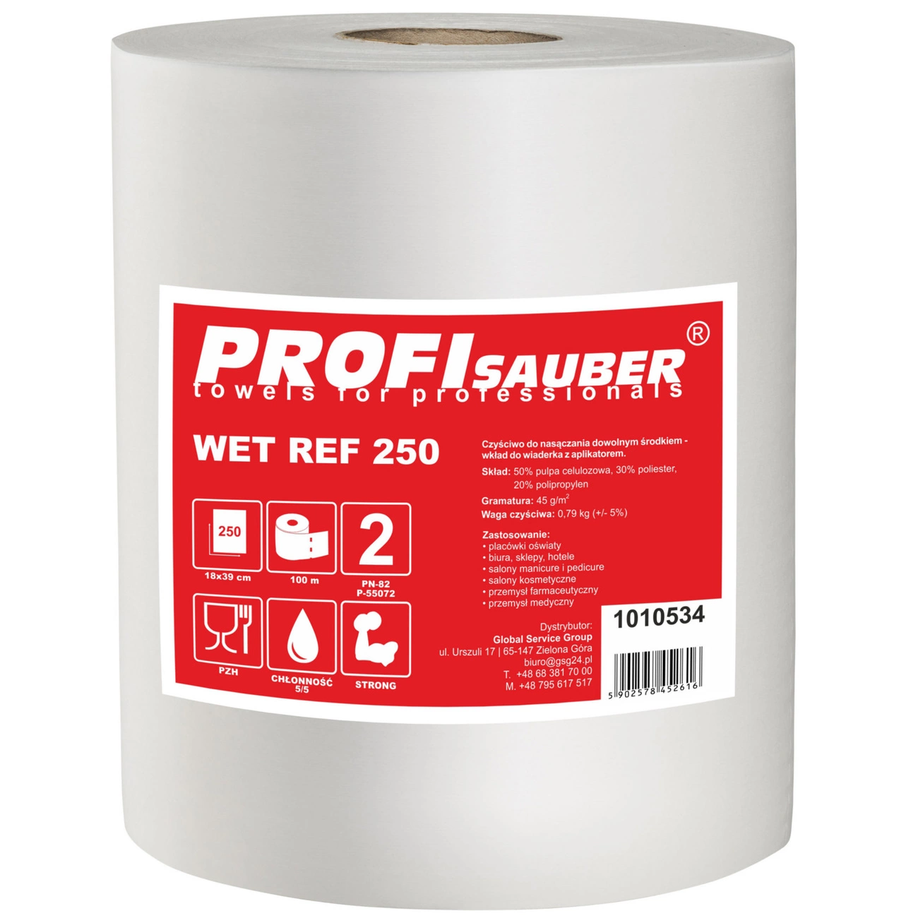 Salvetes ProfiSauber WET REF 250 mērcēšanas spainim - INSERT | Cloths for the soaking bucket