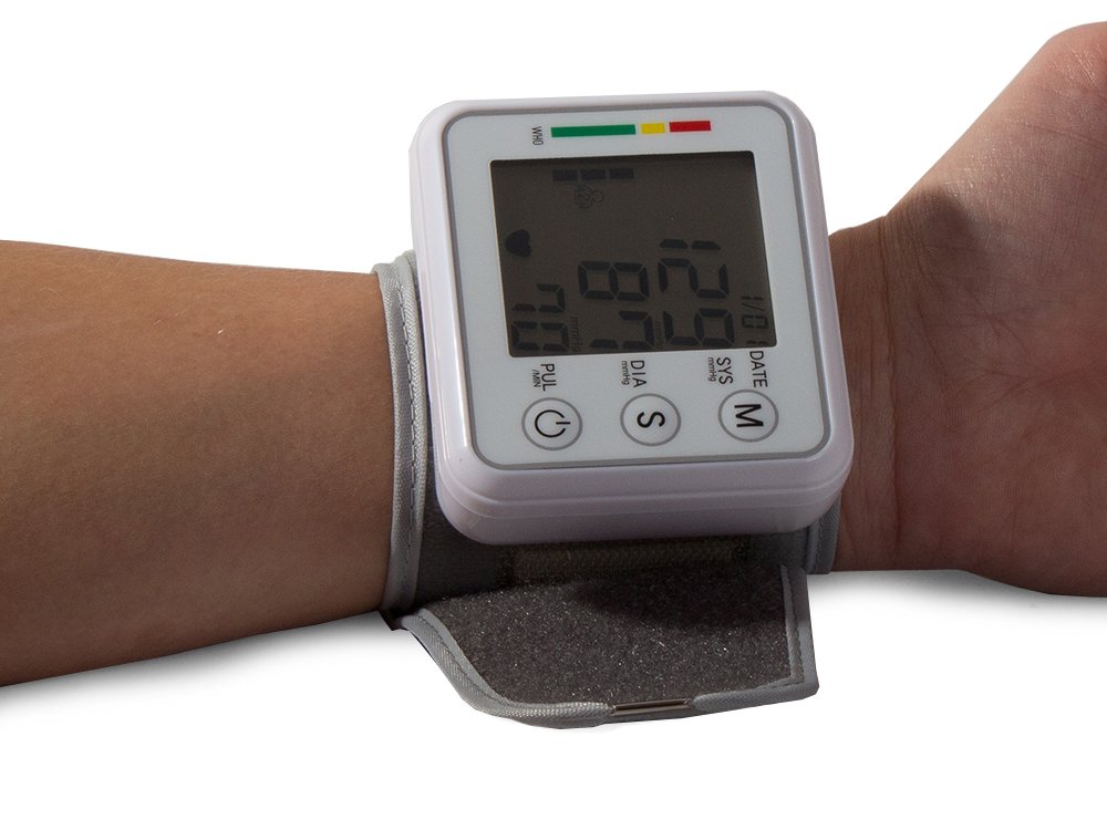 Pārnēsājams Rokas Plaukstas Apakšdelma Asinsspiediena Mērītājs Tonometrs YX-101 | Portable Wrist Blood Pressure... (5)