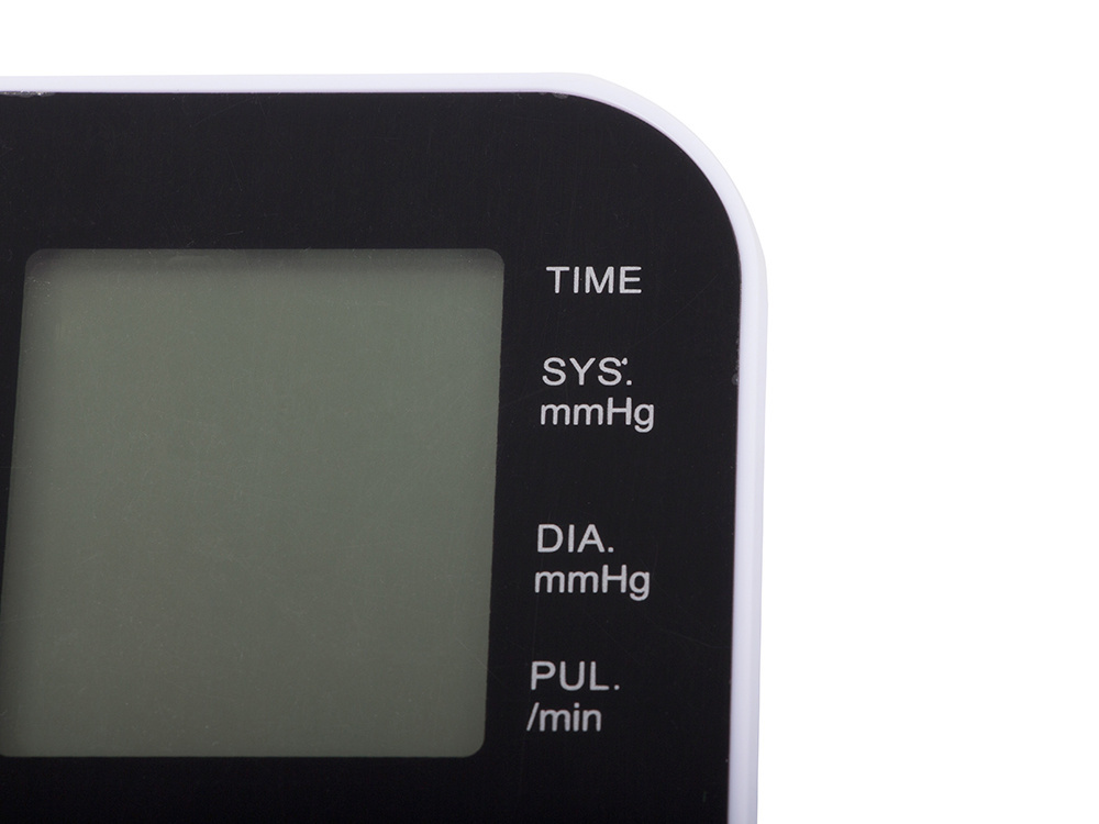 Automātiskais Elektroniskais Asinsspiediena Mērītājs uz Augšdelma ar LCD Displeju un Aritmijas Noteikšanas... (2)