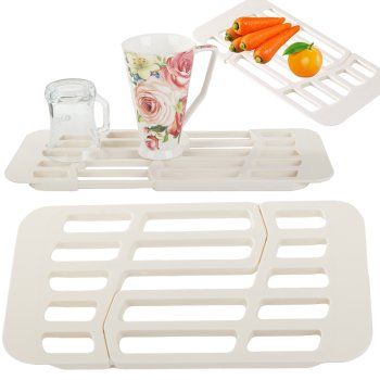 Izlietnes nosusinātājs augļu dārzeņu žāvēšanai teleskopiskais | Dishwasher dryer for sink fruit vegetable...