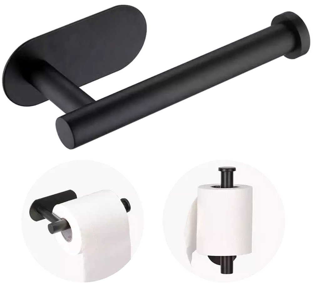 Tualetes papīra turētājs, Melns | Toilet Paper Holder (0)