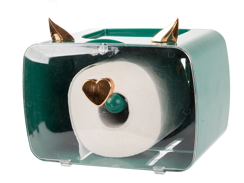 Tualetes Papīra Turētājs Konteiners Organizators Salvetēm, Dažādas krāsas | Toilet Paper Holder Napkins Tissue... (1)