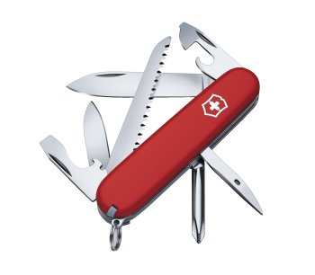 Victorinox HIKER Multifunctional Pocket Tourism Picnic Knife, Red | Daudzfunkcionāls kabatas nazis