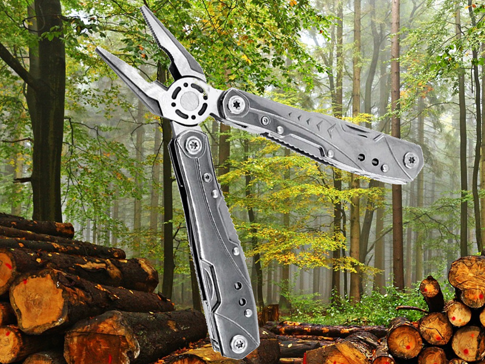 Tūrisma Piknika Kabatas Saliekamais Nazis Knaibles Daudzfunkcionāls Instruments Rīku Komplekts, 23in1 | Pocket Knife... (1)
