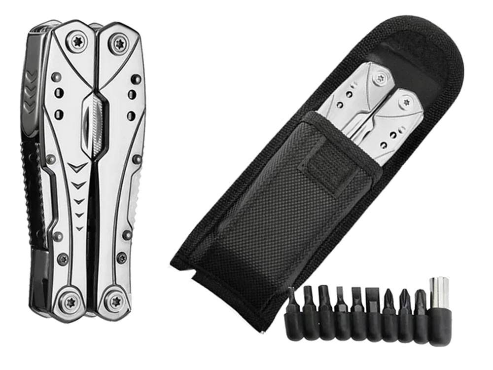 Tūrisma Piknika Kabatas Saliekamais Nazis Knaibles Daudzfunkcionāls Instruments Rīku Komplekts, 23in1 | Pocket Knife... (2)
