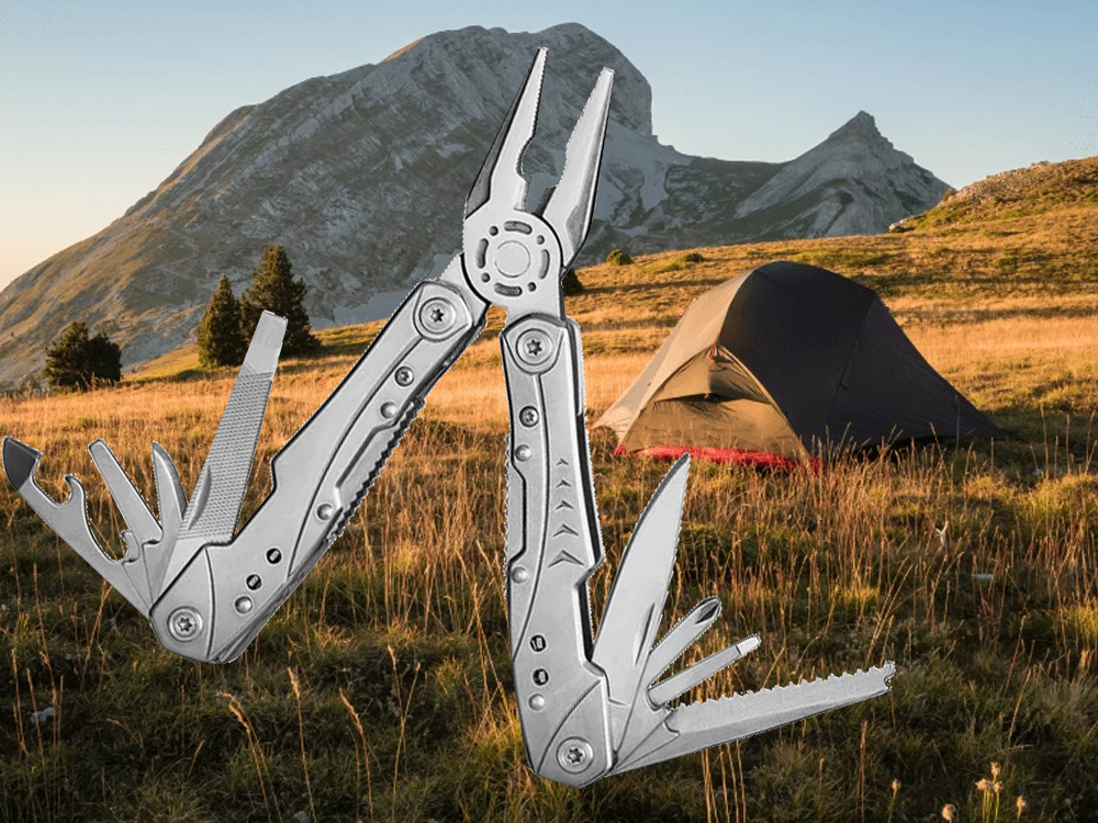 Tūrisma Piknika Kabatas Saliekamais Nazis Knaibles Daudzfunkcionāls Instruments Rīku Komplekts, 23in1 | Pocket Knife... (5)