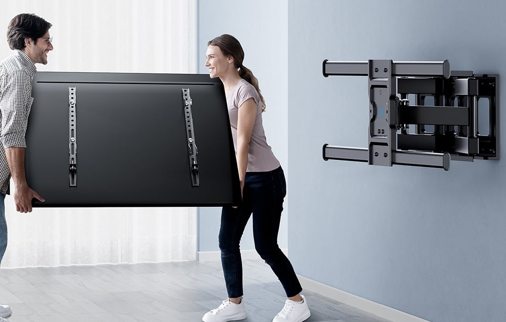 TV sienas stiprinājums Perlesmith PSPILFK1 37-85 collu ekrāniem, 60kg (3)