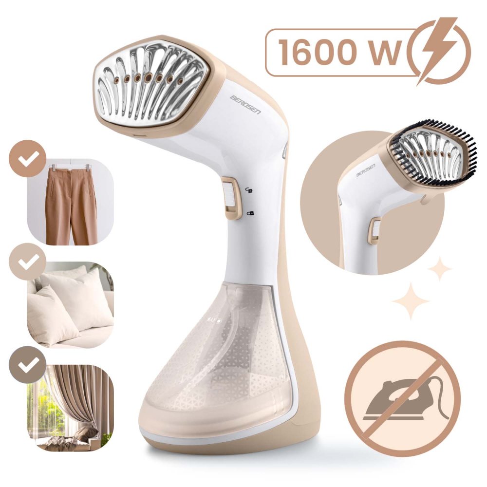 Apģērbu tvaika gludeklis Berdsen BD-311, 1600 W (0)