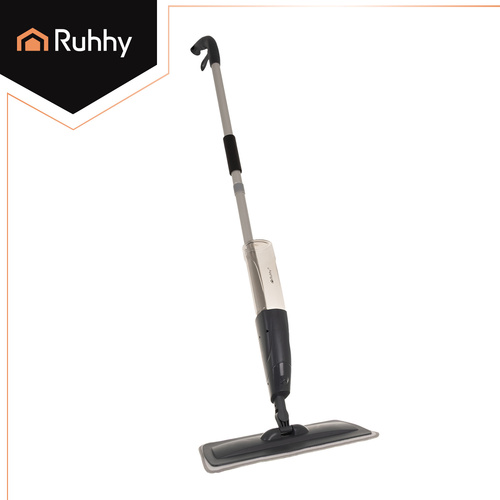 Mops ar izsmidzinātāju Ruhhy 26152, 600 ml, pelēks/balts (2)
