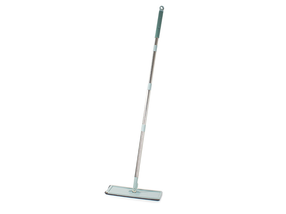 Plakans Mops ar Divu Kameru Spaini | Double Chamber Flat Mop Bucket Set (2)