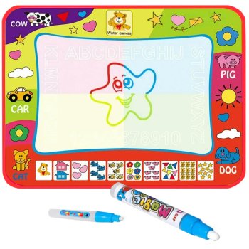 Ūdens Gleznošanas Paklājs Lieli Burti Skaitļi Izglītojoši | Water Colouring Mat Large Letters Numbers Educational