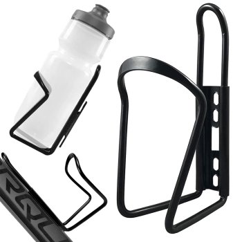 Ūdens Pudeļu Kausu Turētājs Velosipēdam (Alumīnija), Melns | Bike Bicycle Water Bottle Cup Bracket Holder