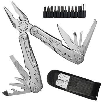 Tūrisma Piknika Kabatas Saliekamais Nazis Knaibles Daudzfunkcionāls Instruments Rīku Komplekts, 23in1 | Pocket Knife Multifunctional Tool