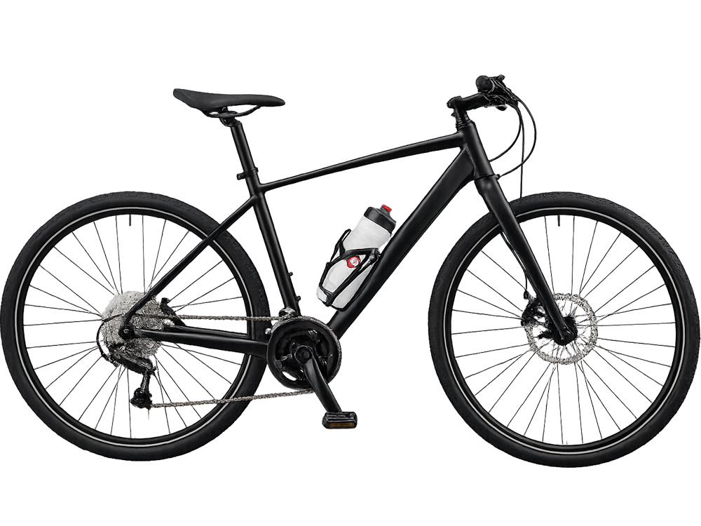 Viegls velosipēda pudeles turētājs, stabils dzērienu groziņš rāmim, melns (3)