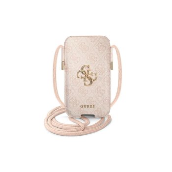 Guess Torebka GUPHL4GMGPI 6,7" pink hardcase 4G Big Metal Logo