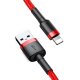 Baseus Cafule USB Apple iPhone Lightning Data Charging Cable, 1,5A 2m, Red | Lādētājvads Datu Pārraides Kabelis